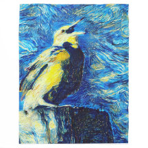 The Lonely Bird VanGogh Style