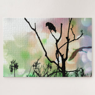 The Lonely Crow Jigsaw Puzzle