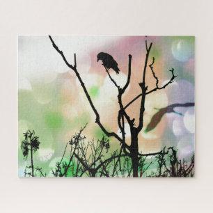 The Lonely Crow Jigsaw Puzzle