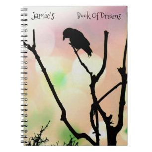 The Lonely Crow *personalise* Notebook
