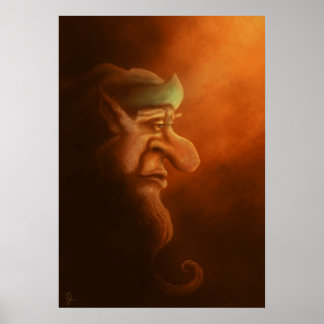 the lonely gnome poster