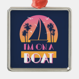 The Lonely Island - I'm On A Boat Metal Tree Decoration