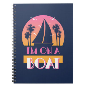 The Lonely Island - I'm On A Boat Spiral Notebook