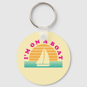 The Lonely Island On A Boat Key Ring