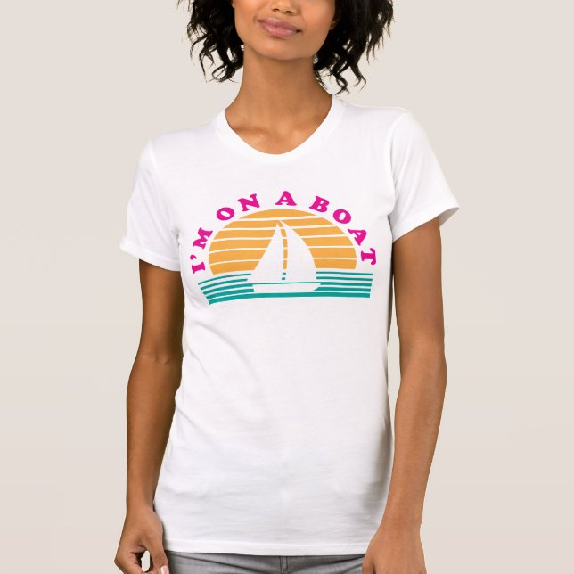The Lonely Island On A Boat T-Shirt (Front)