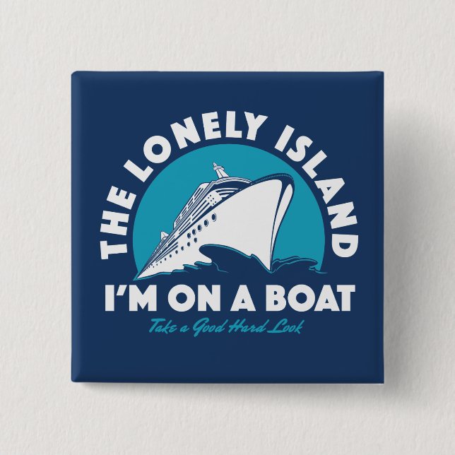 The Lonely Island - Take A Look 15 Cm Square Badge (Front)