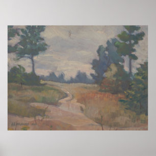 The Lonely Trail – Kulhanek Western Scene Poster