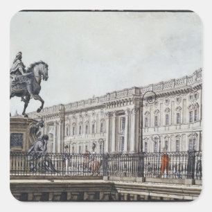 The long bridge with an aristocratic monument square sticker