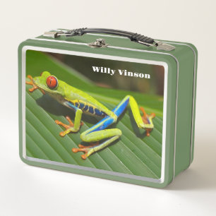 The Long Frog Metal Lunch Box