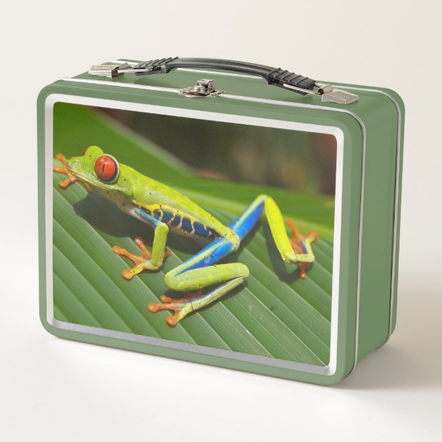 The Long Frog Metal Lunch Box (Front)