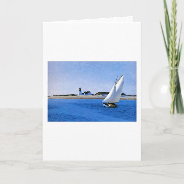 The Long Leg - Edward Hopper Card (Front)