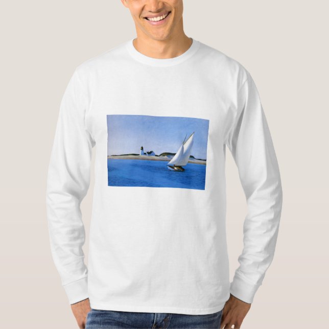 The Long Leg - Edward Hopper T-Shirt (Front)