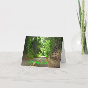The long road home, Old Pali Road note card