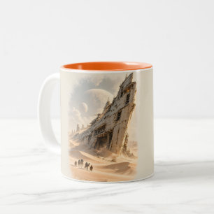 The Long Wait Two-Tone Coffee Mug