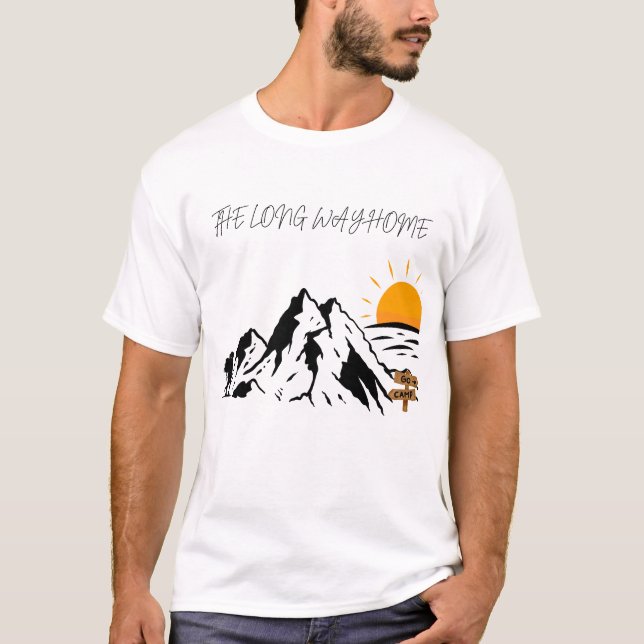 The Long Way Home T-Shirt (Front)