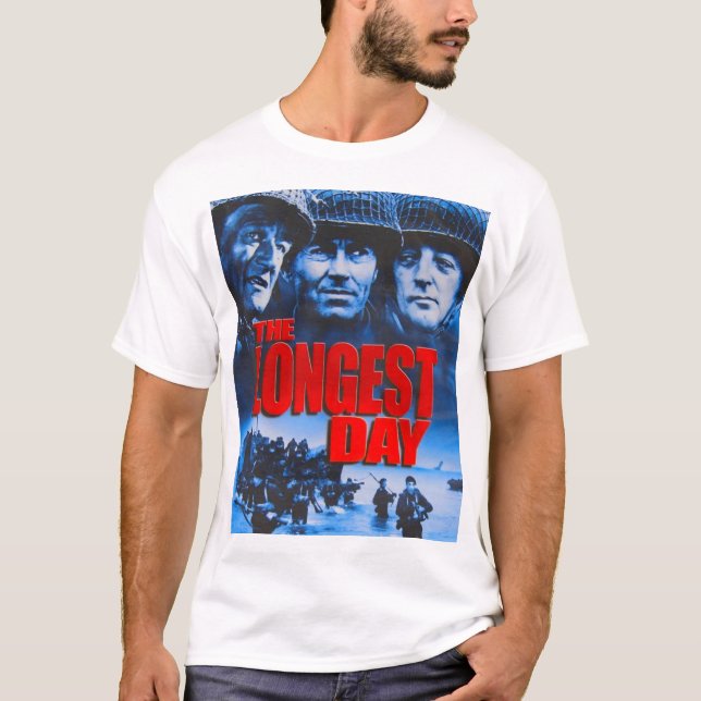 The Longest Day movie cover art  T-Shirt (Front)