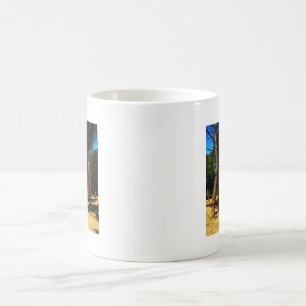 The longest journey begins with a single step coffee mug