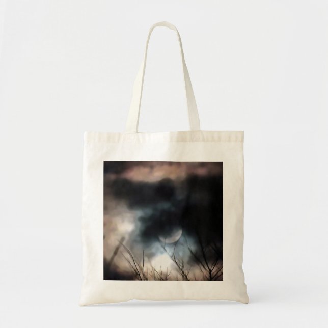 The Longest Night Winter Solstice Art Tote Bag (Front)