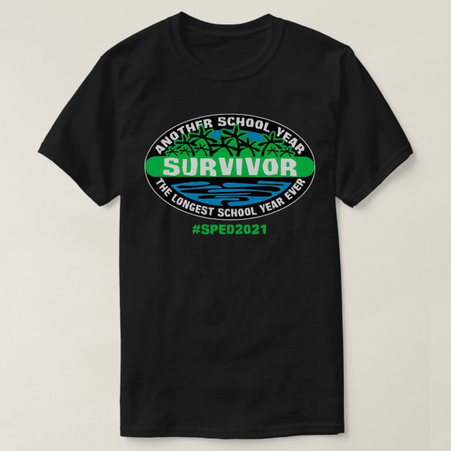 The Longest School Year Ever Sped Teacher 2021  T-Shirt (Design Front)