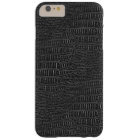 The Look of Black Realistic Alligator Skin