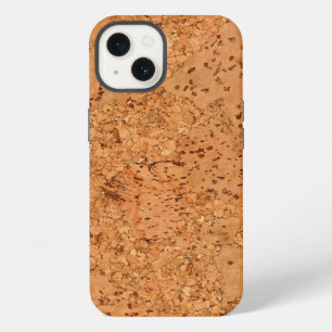 The Look of Macadamia Cork Burl Wood Grain iPhone 13 Case