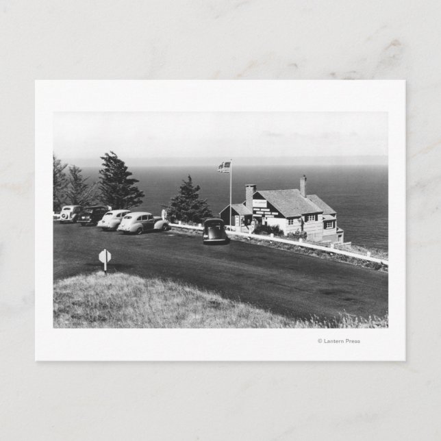 The Look-Out at Cape Fowlweather Postcard (Front)