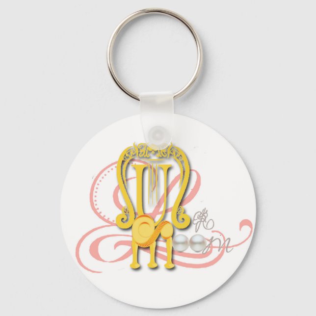 The Loom Muse Keychain (Front)