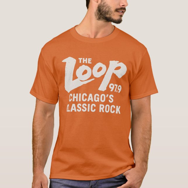 The Loop 97.9 – Chicago’s Classic Rock Radio T-Shirt (Front)