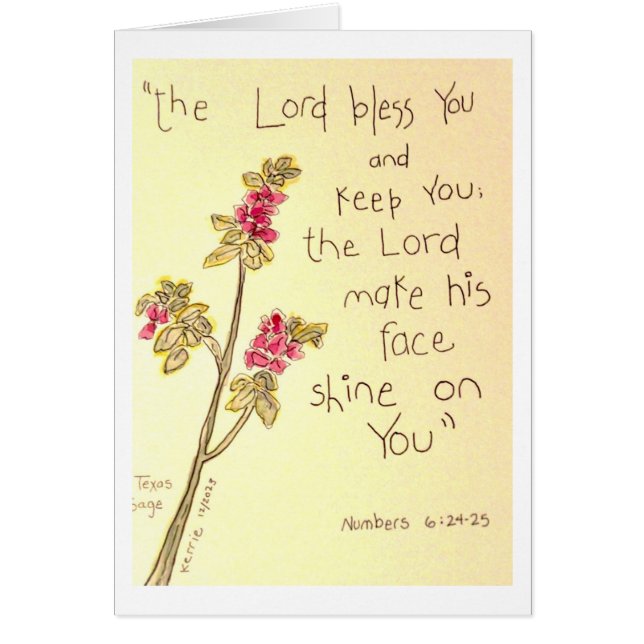 The Lord Bless You (Front)