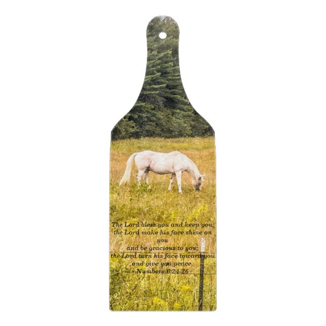 The Lord bless you and keep you; Cutting Board (Front)