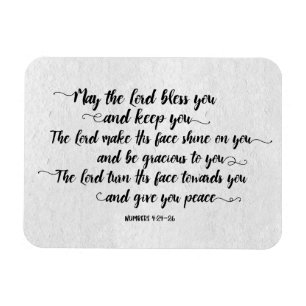 The Lord Bless you and Keep You Magnet