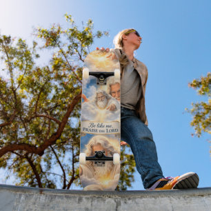 The Lord celestial Christian skateboard