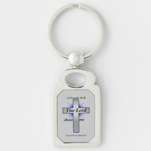 The Lord Chose Me Bible Quotes Key Ring