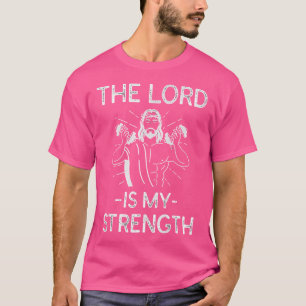 The Lord Christian Gym Jesus Workout T-Shirt