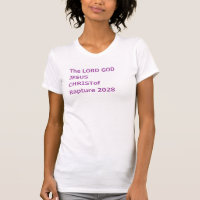 The LORD GOD JESUS CHRIST of Rapture 2028