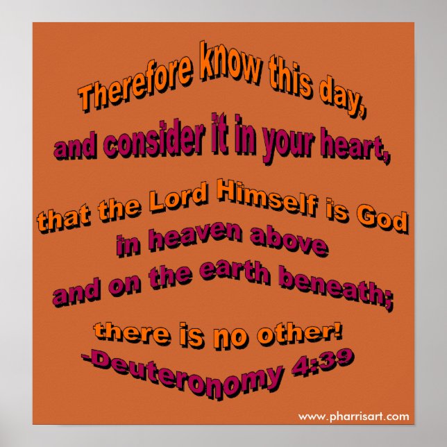 The Lord Is God Poster (Front)