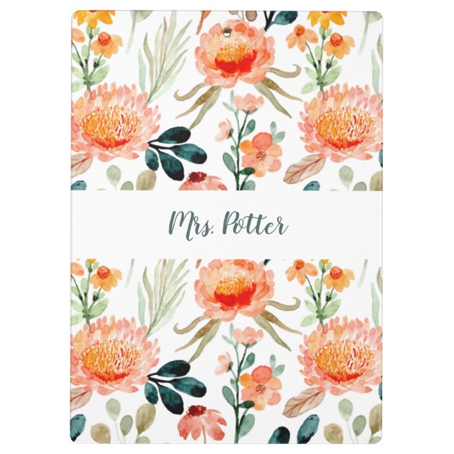 The Lord is Good Christian Bible Verse Wreath Clip Clipboard (Back)