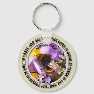 The Lord is Good Key Ring