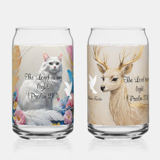 The Lord is my light. (Psalm 27:1) Can Glass