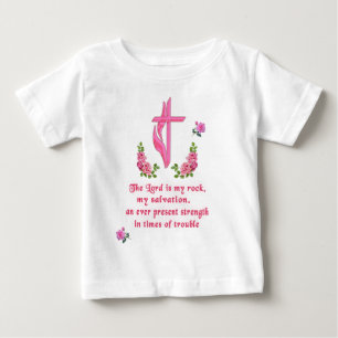 The Lord is my rock Baby T-Shirt