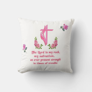 The Lord is my rock Cushion