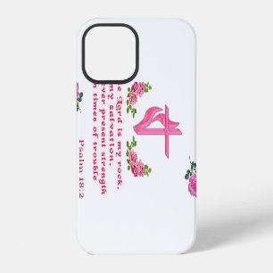 The Lord is my rock iPhone 12 Case
