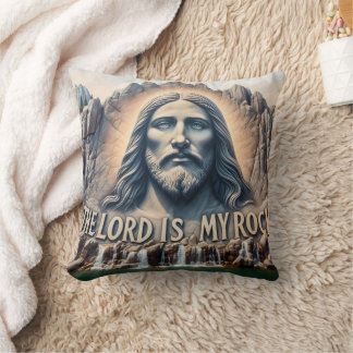 The Lord Is My Rock ;PSALM 18;2 Stands Tall Cushion