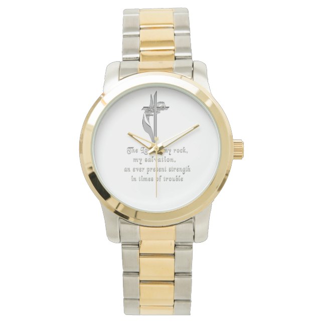 The Lord is my rock Watch (Front)