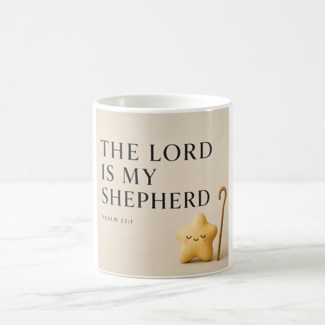THE LORD IS MY SHEPHERD | Christian  Coffee Mug (Center)