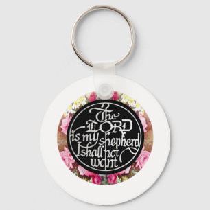 The LORD is my Shepherd...     Keychain