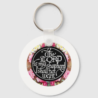 The LORD is my Shepherd... Keychain