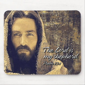 The Lord is my shepherd Psalm 23:1 Mousepad