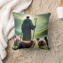 The Lord Is My Shepherd| Psalm 23:1 Throw Pillow