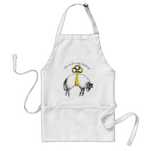 The LORD is my shepherd Psalm 23 Standard Apron